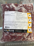 Frozen chicken hearts