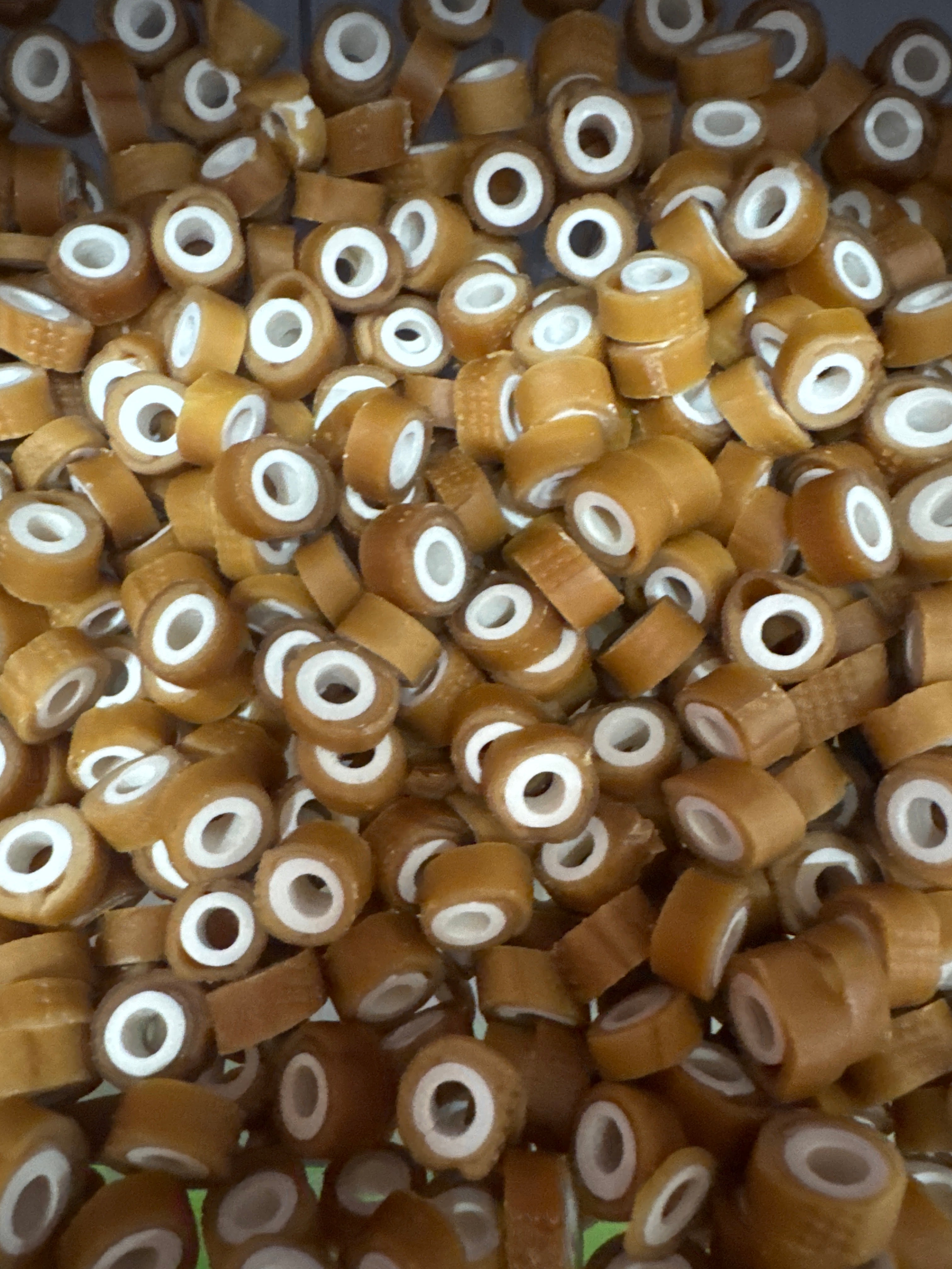 Salmon wrapped Dental Tubes
