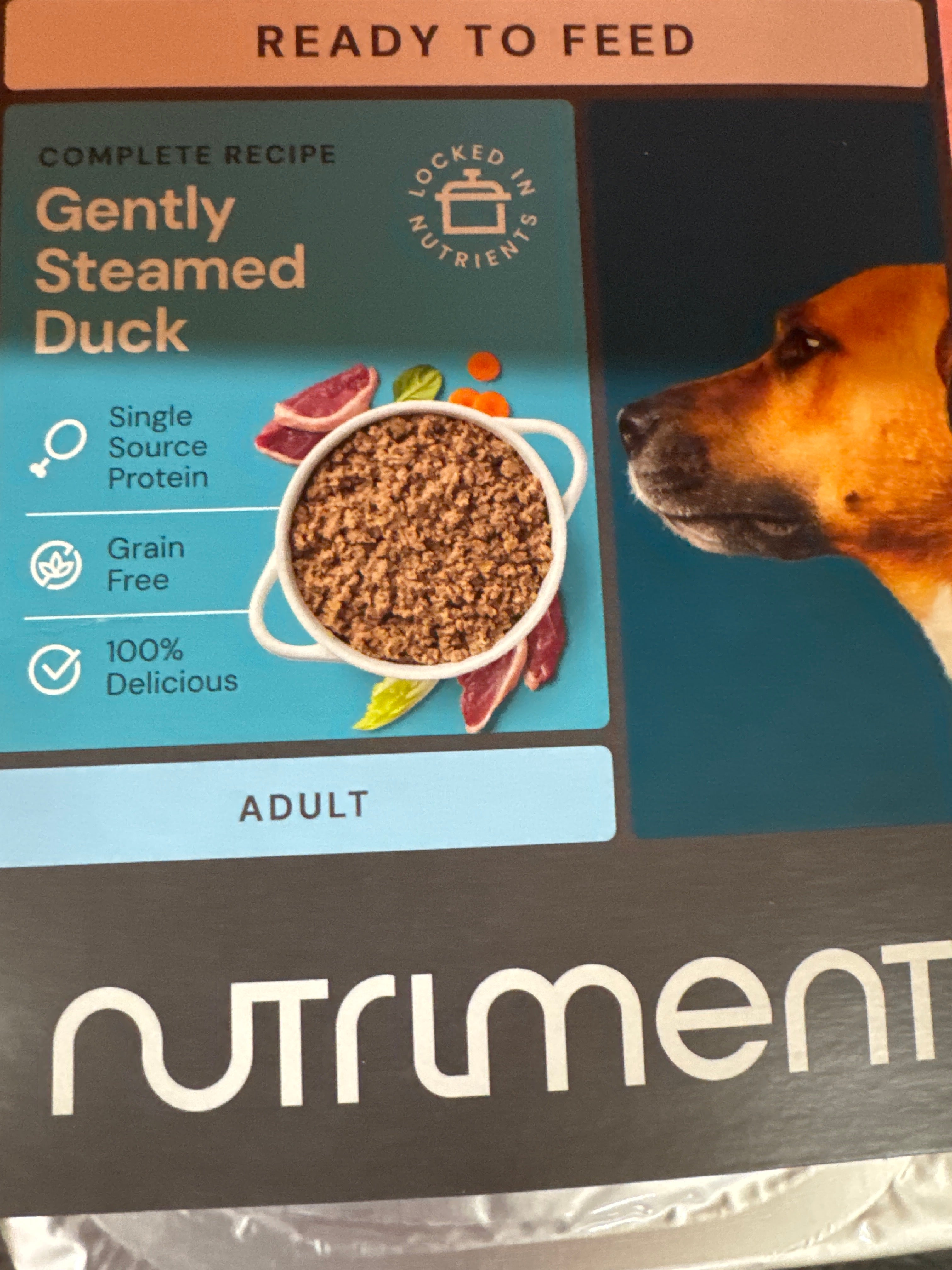 Nutriment gently steamed