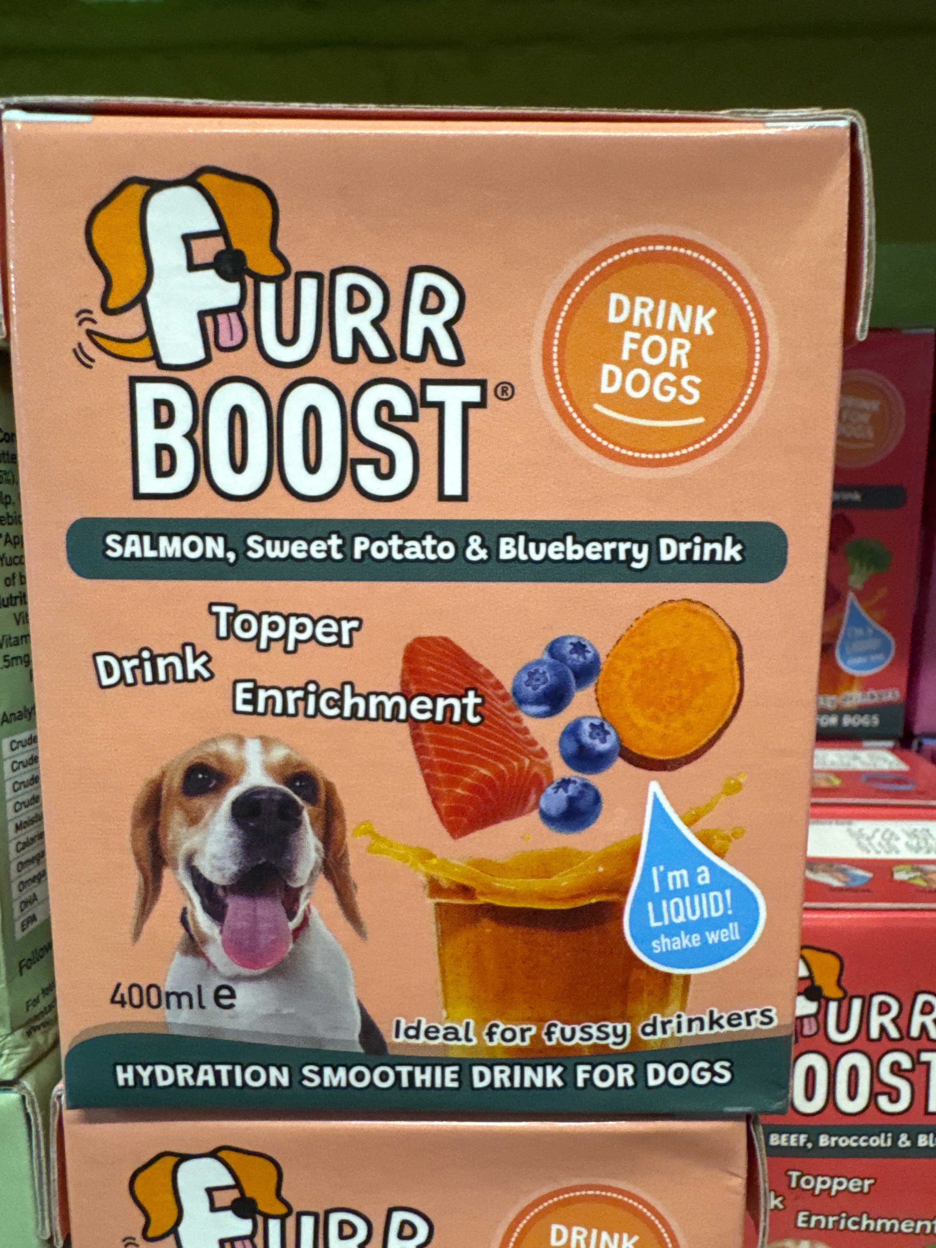 Furr Boost dog drink (two for £7 automatic discount )