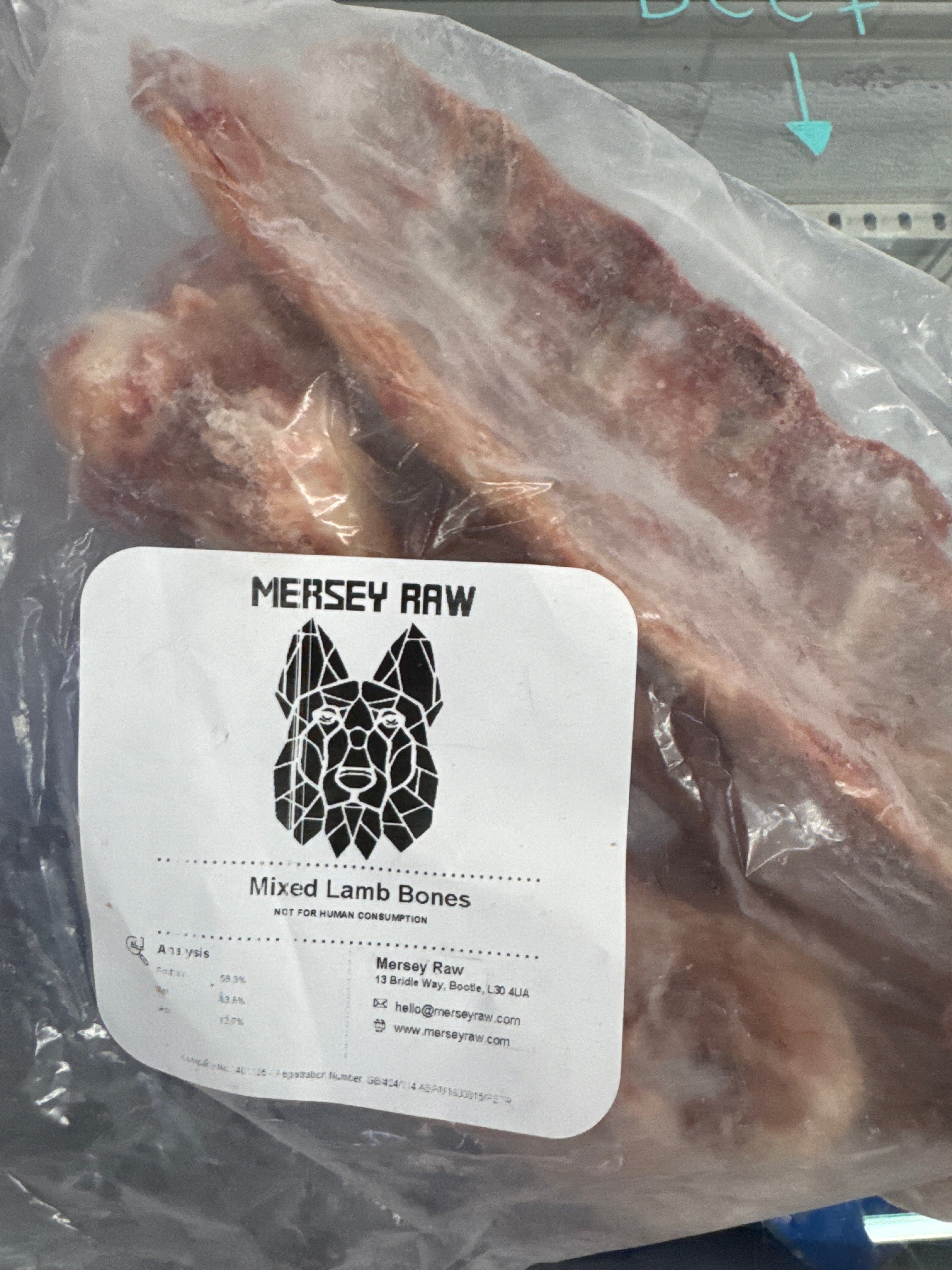 Lamb bones 1kg