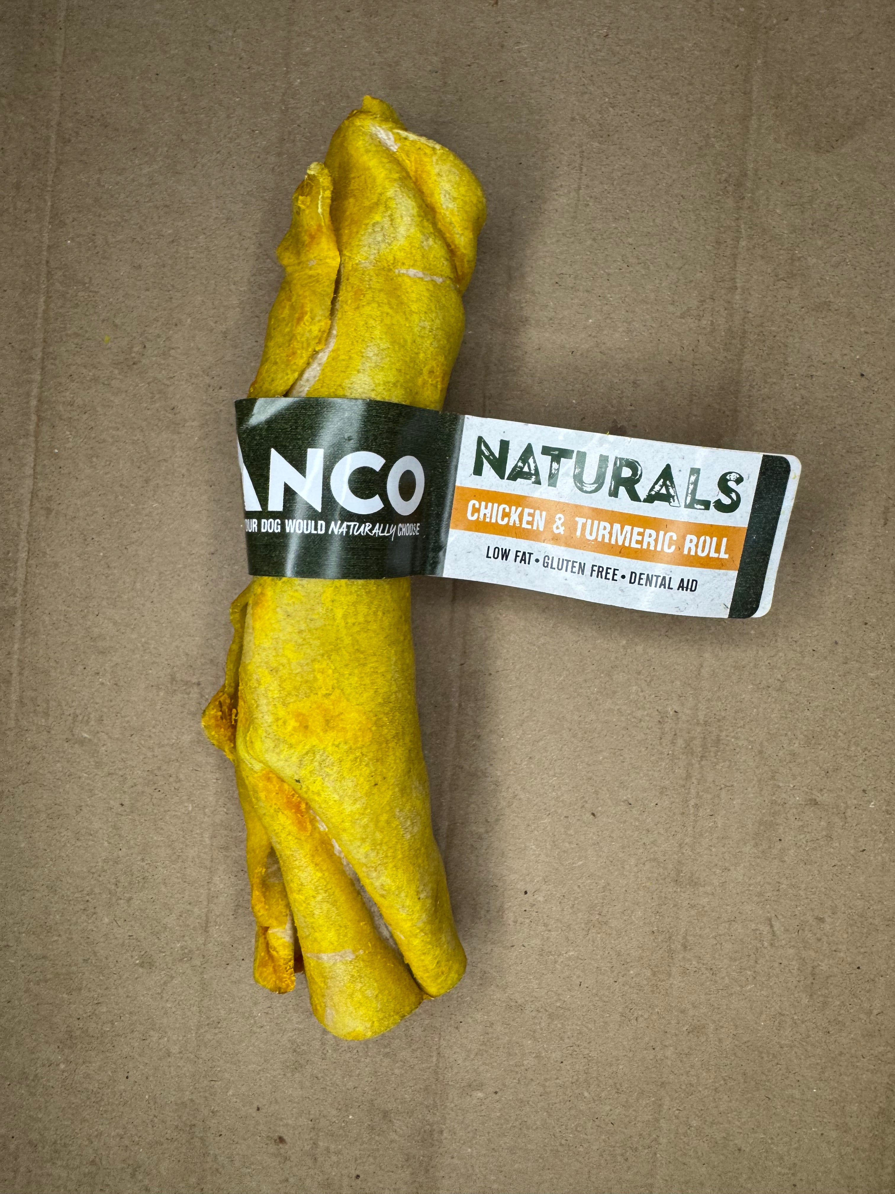 Chicken and Turmeric Roll