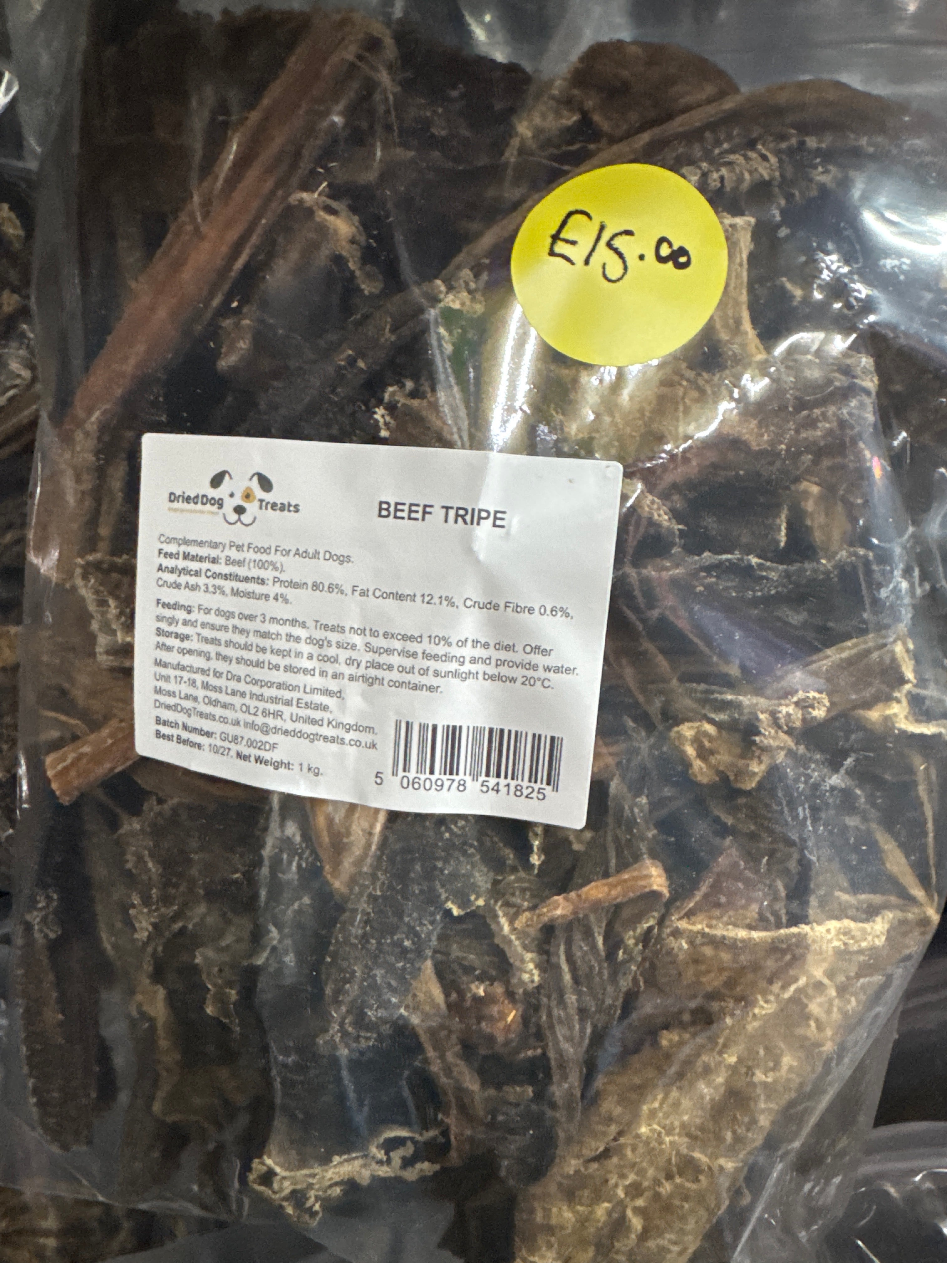 Beef Tripe 1kg