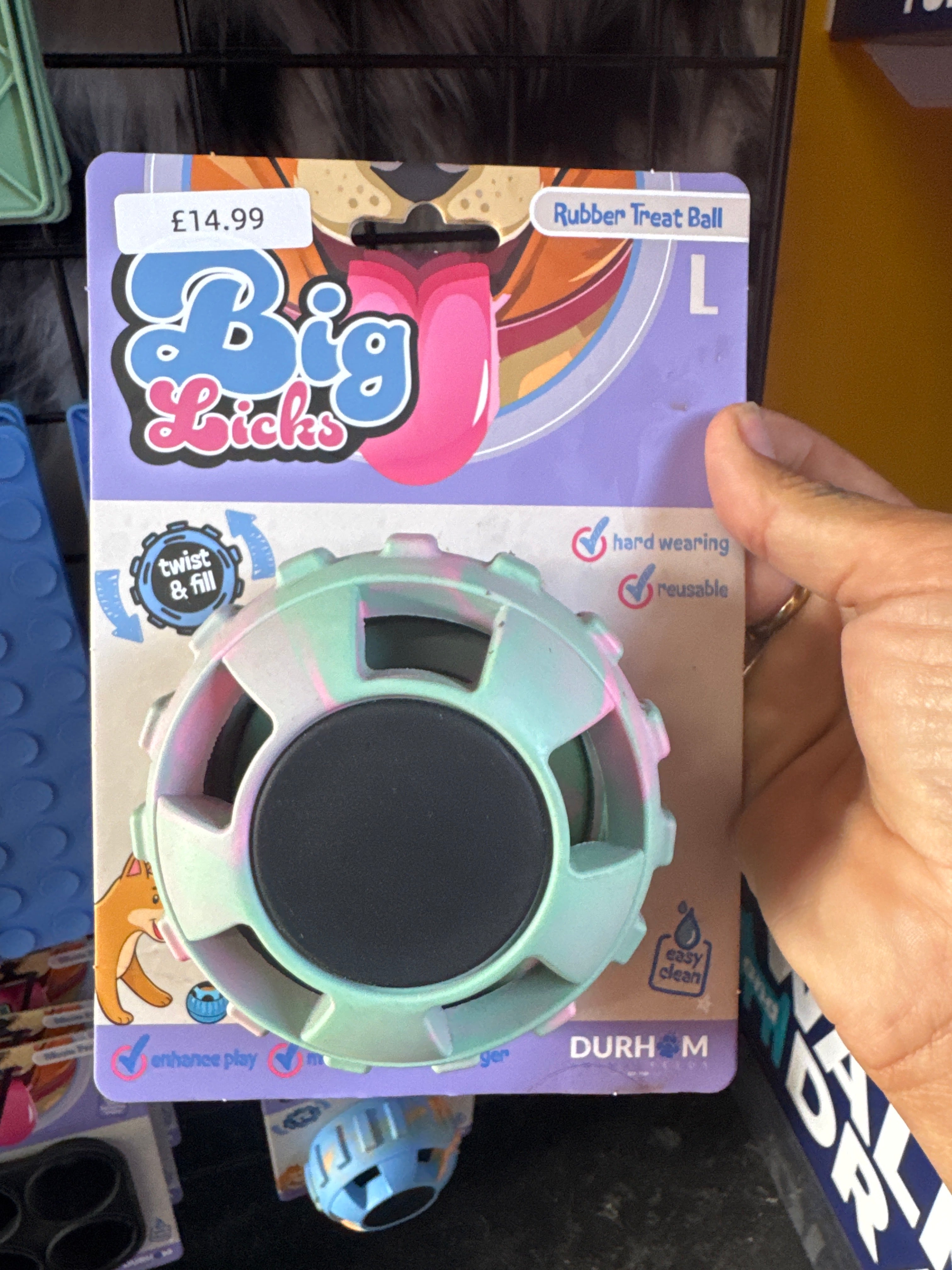 Rubber Treat Ball