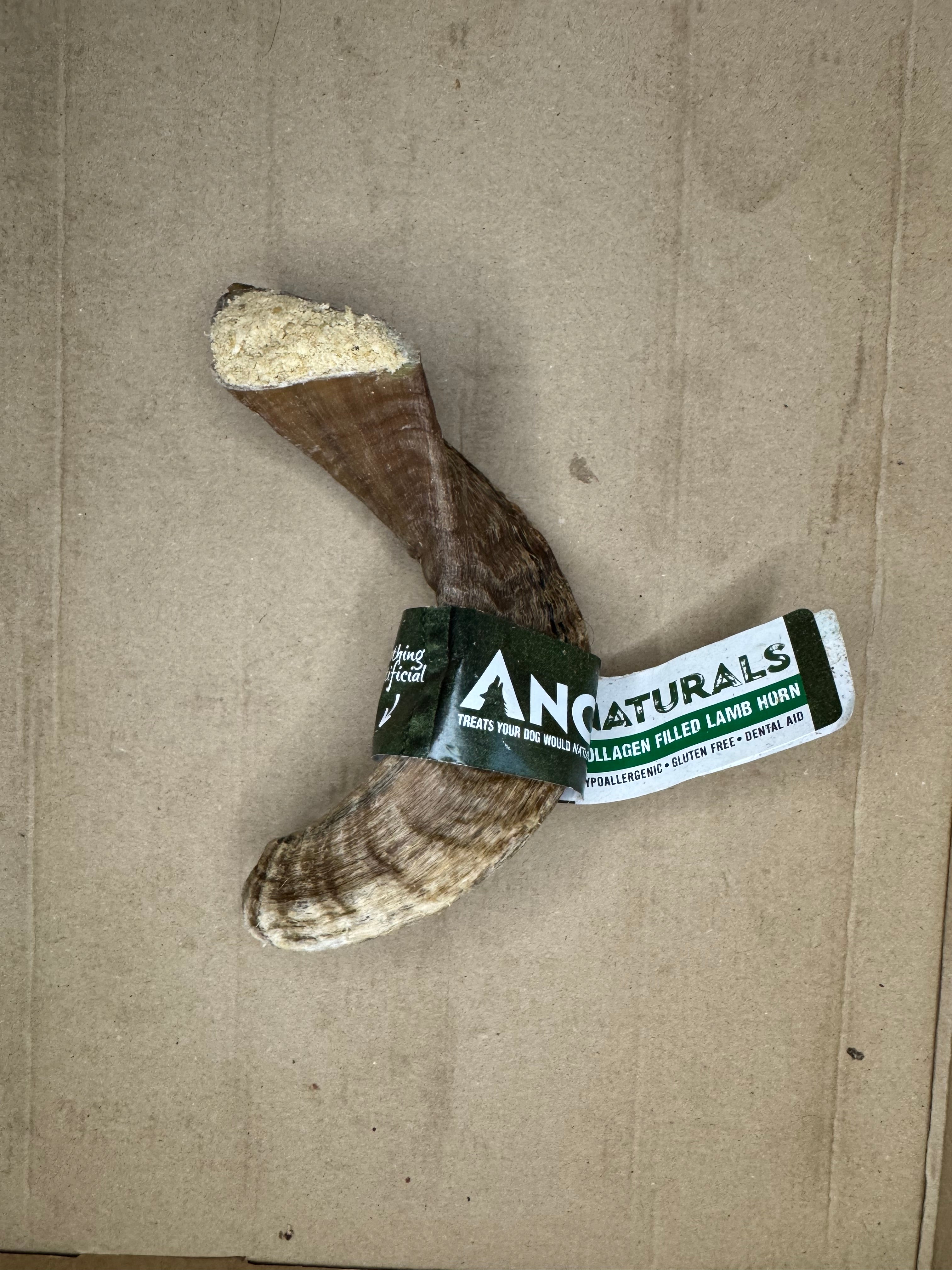 Collagen Filled Lamb Horn