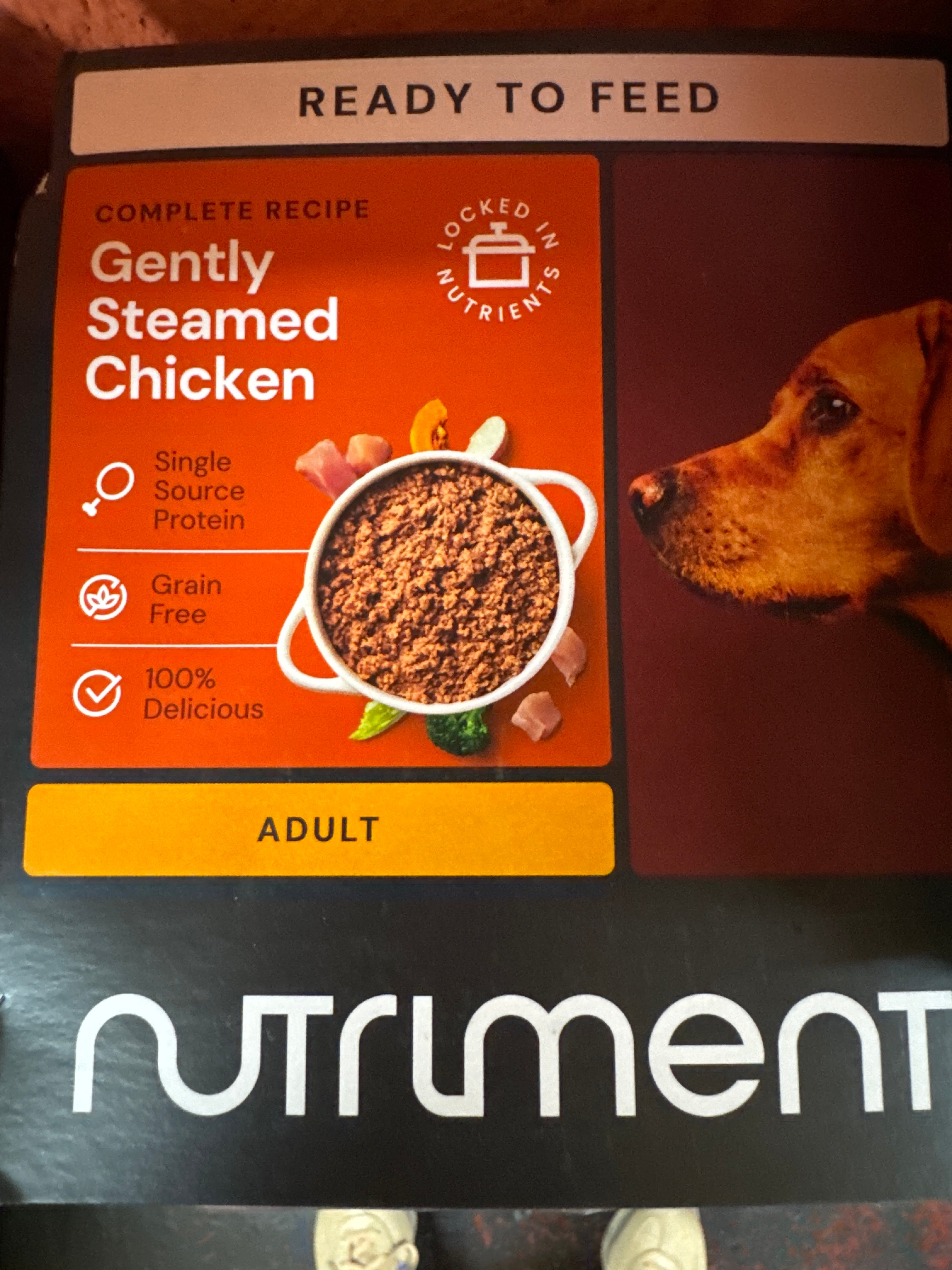 Nutriment gently steamed