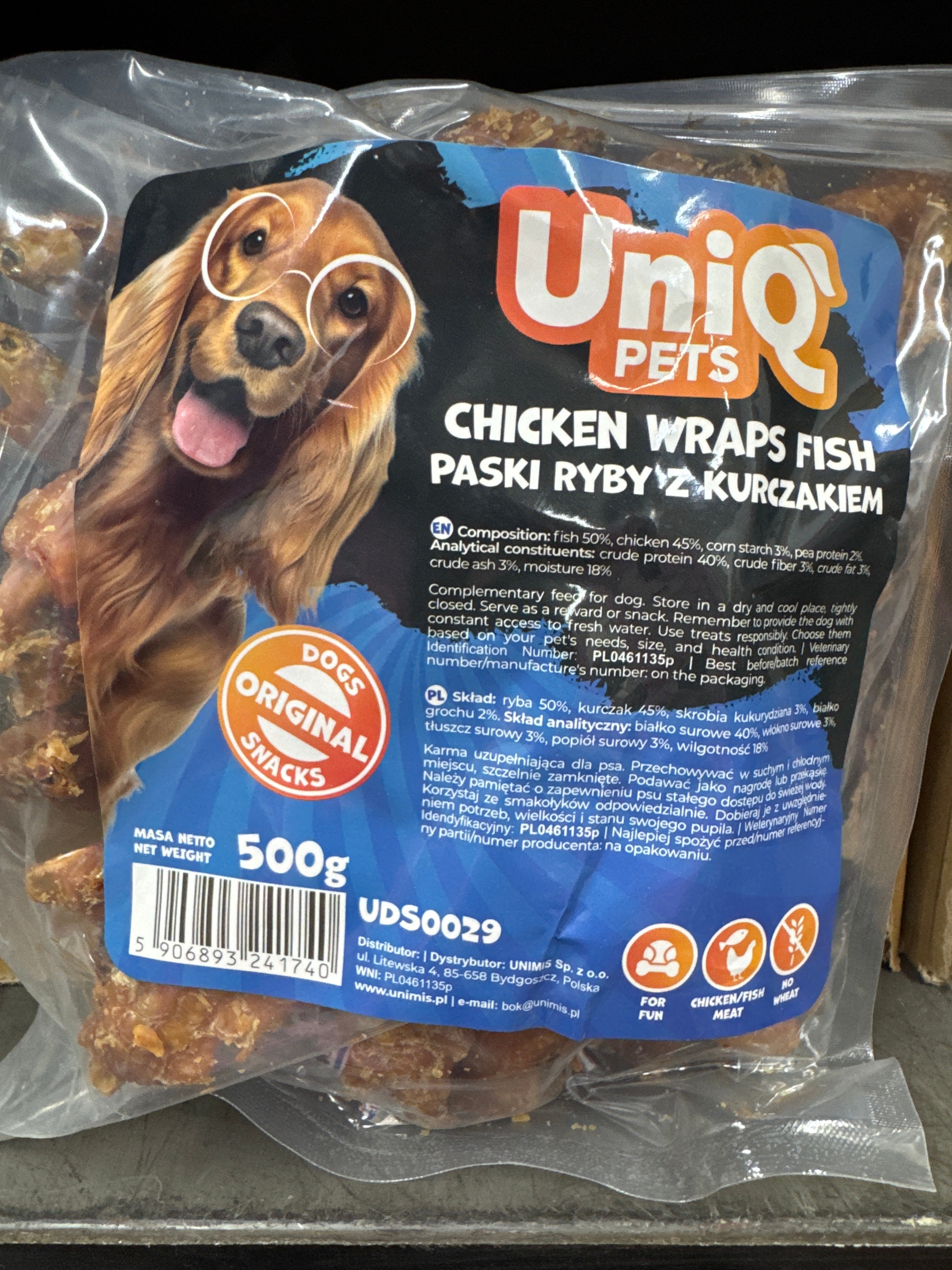Fish Wrapped in Chicken