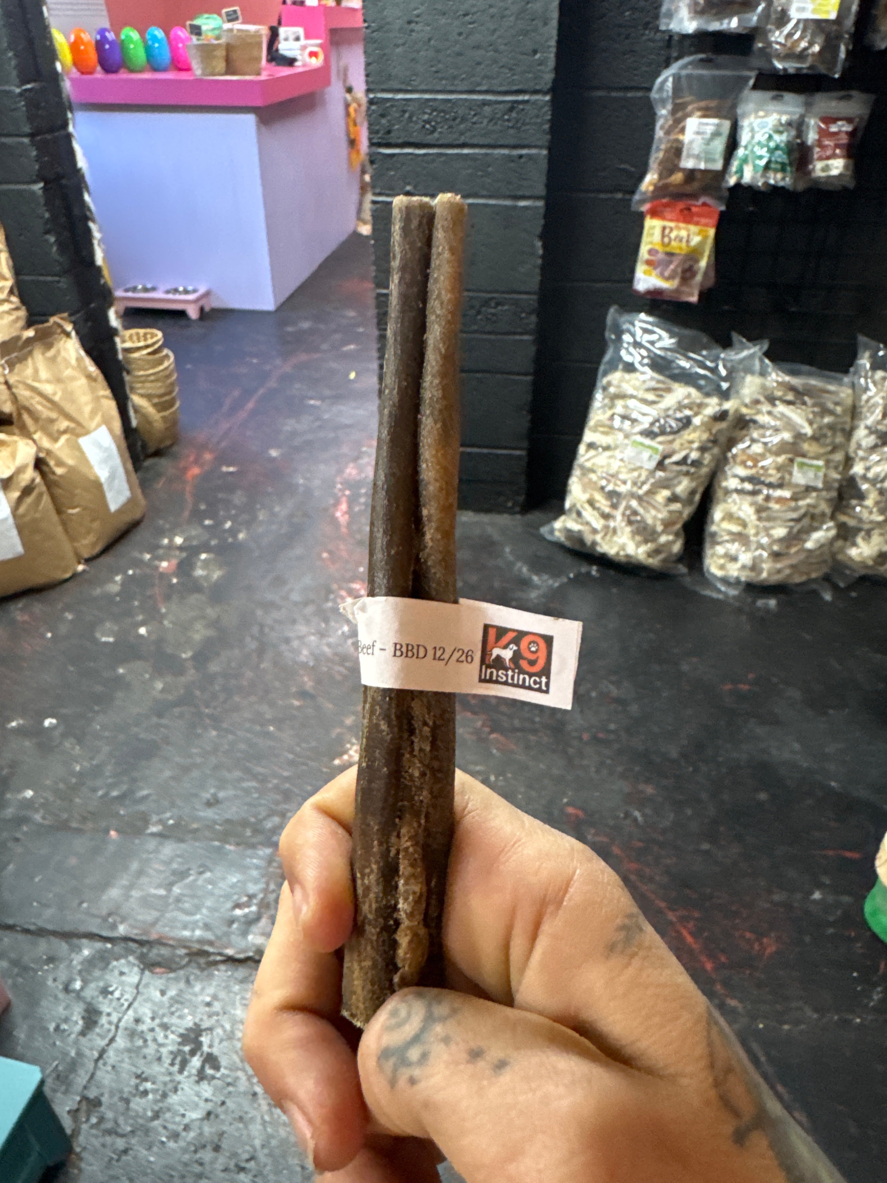 Beef collagen cigar