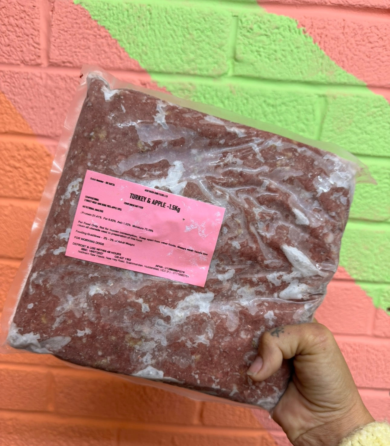 Norther raw 1.5kg packs - 8 for £31