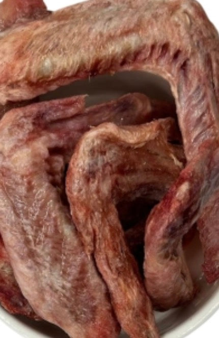 Frozen duck wings