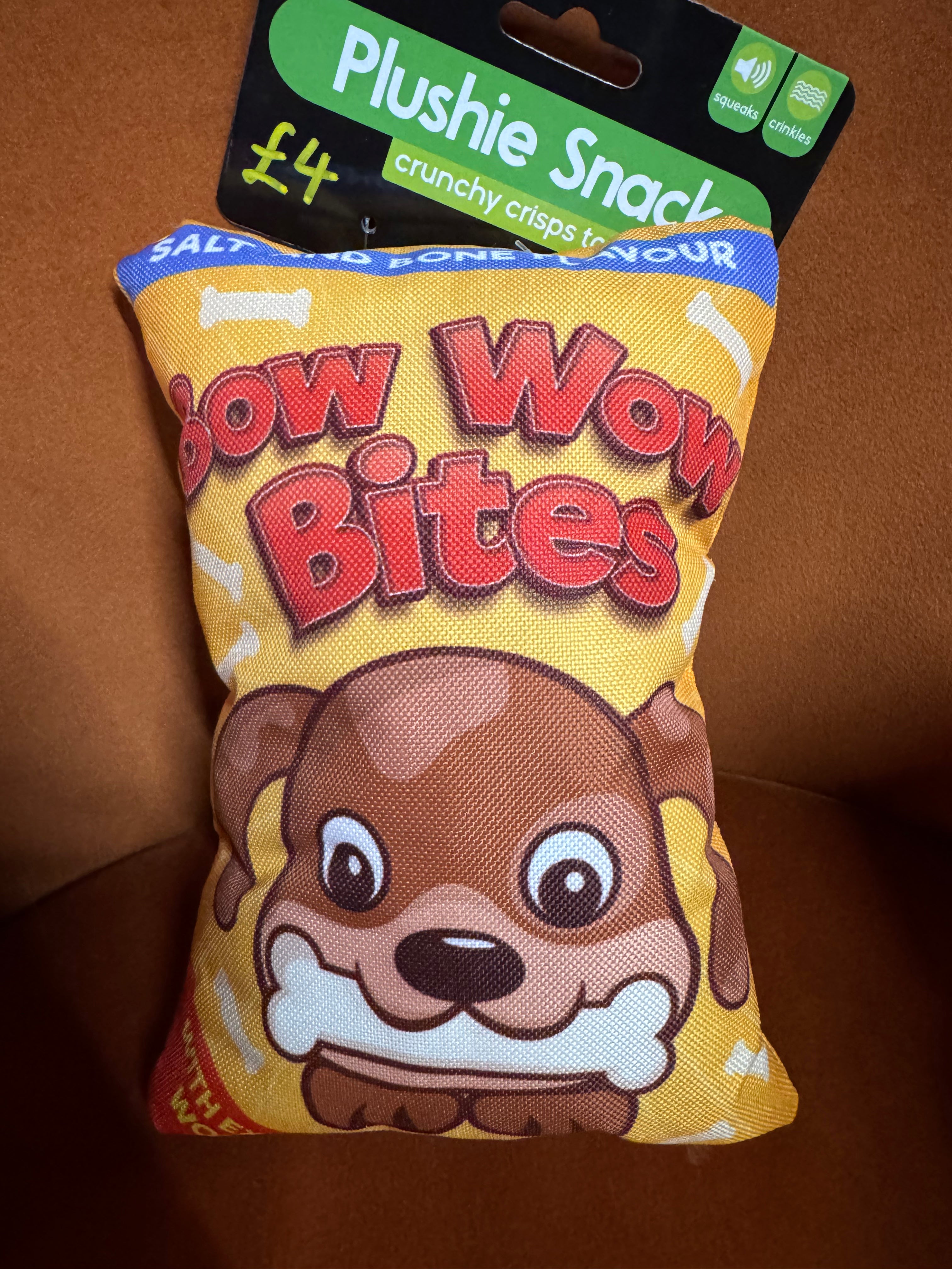 crisp packet toys